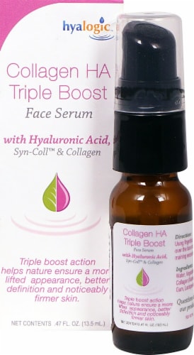 Hyalogic Collagen HA Triple Boost Face Serum Perspective: front
