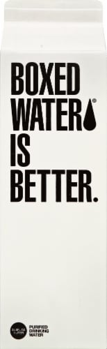 Boxed Water Is Better® Purified Drinking Bottled Water Perspective: front