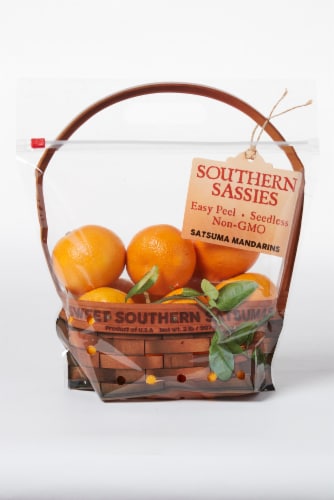 Southern Sassies Satsumas Mandarins Perspective: front