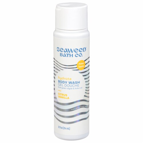The Seaweed Bath Co. Citrus Vanilla Body Wash Perspective: front