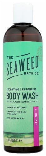 The Seaweed Bath Co. Lavender Body Wash Perspective: front