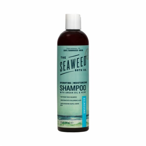 The Seaweed Bath Co. Unscented Argan Oil & Aloe Shampoo Perspective: front