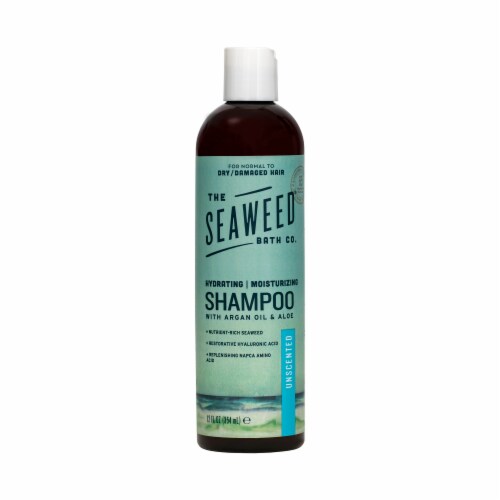 The Seaweed Bath Co. Unscented Argan Oil & Aloe Shampoo Perspective: front