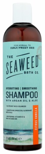 The Seaweed Bath Co. Citrus Vanilla Smoothing Argan Shampoo Perspective: front