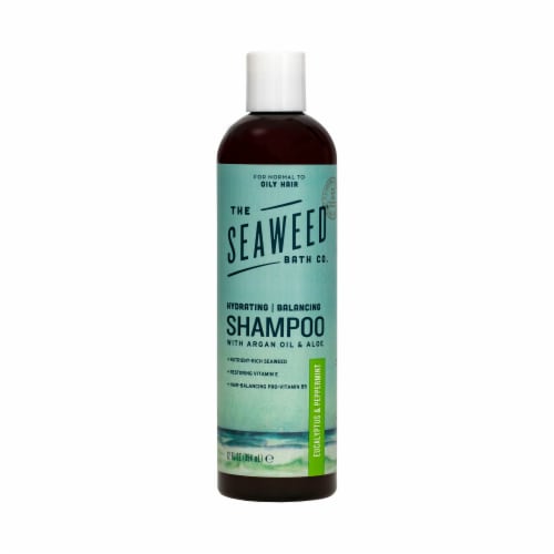 The Seaweed Bath Co Eucalyptus & Peppermint Balancing Shampoo Perspective: front