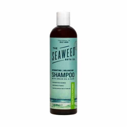 The Seaweed Bath Co Eucalyptus & Peppermint Balancing Shampoo Perspective: front