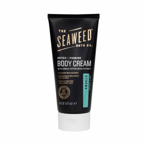 The Seaweed Bath Co. Awaken Rosemary & Mint Firming Detox Cream Perspective: front