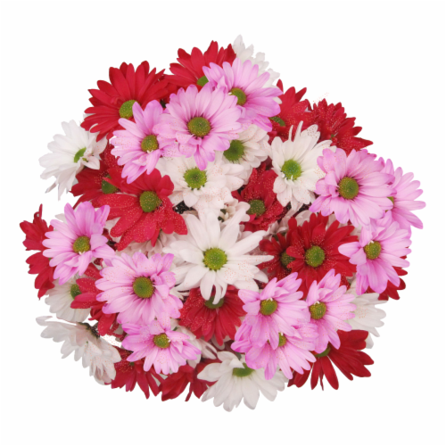Crazy Daisy Bouquet Perspective: front