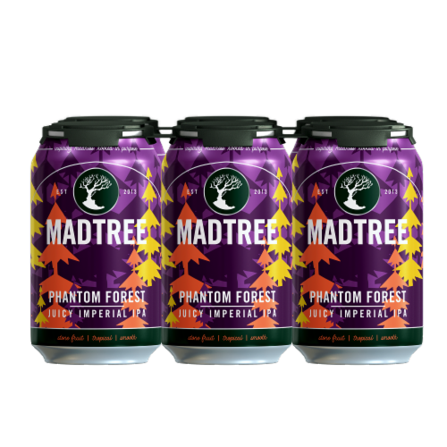 MadTree Brewing Company Phantom Forest Juicy Imperial IPA Perspective: front
