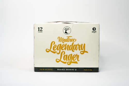 MadTree Legendary Lager Perspective: front