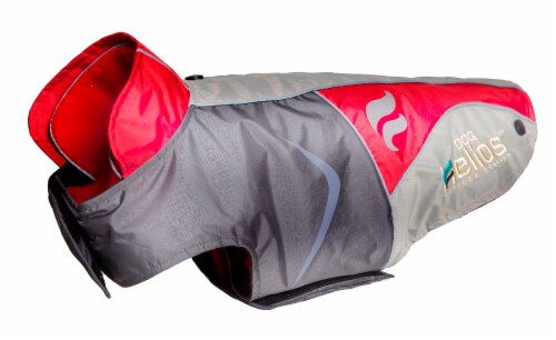 Dog Helios Lotus-Rusher Waterproof 2-in-1 Convertible Dog Jacket w/ Blackshark technology Perspective: front