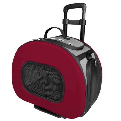 Pet Life Tough-Shell Wheeled Collapsible Final Destination Pet Carrier, One  Size - Kroger