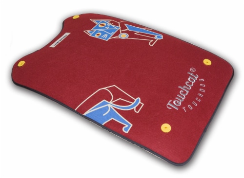 Touchcat Lamaste Travel Reversible Designer Embroidered Pet Dog Cat Bed Mat Perspective: front