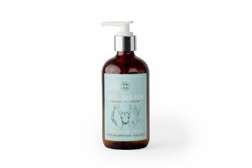Little Seed Farm Rosemary Mint Liquid Hand Soap Perspective: front