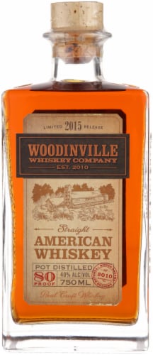 Woodinville Double Barrel Whiskey Perspective: front
