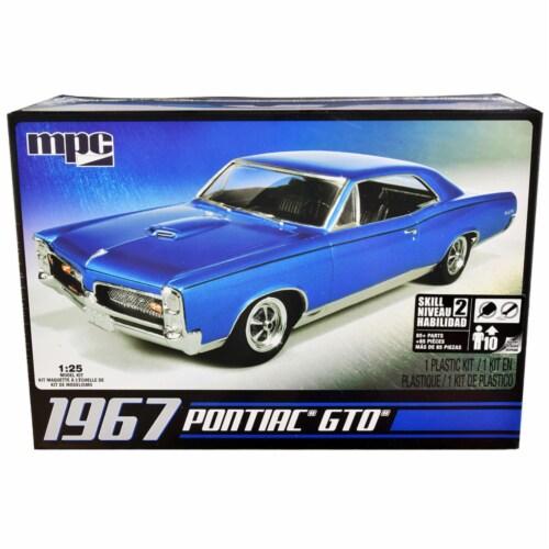 Skill 2 Model Kit 1967 Pontiac GTO 1 25 Scale Model by MPC 1 Kroger