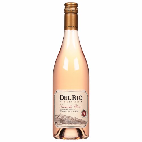 Del Rio Vineyard Estate Grenache Rose Perspective: front
