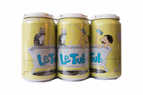 Whiner Beer Co. Le Tub Wild Farmhouse Ale Perspective: front