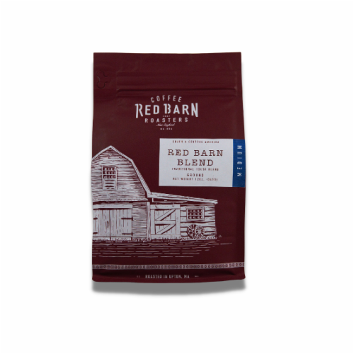 Red Barn Coffee Roasters 12oz Red Barn Blend Ground Coffee Perspective: front