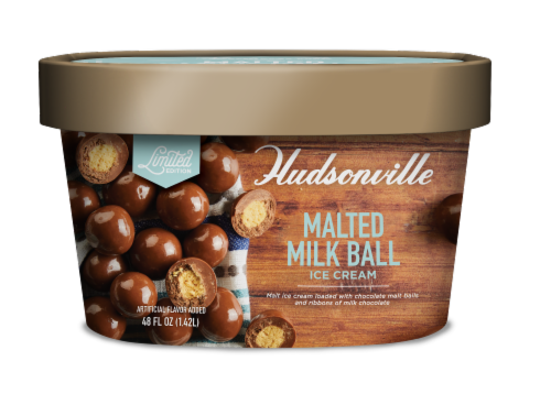 Hudsonville Limited Edition American Fireworks Ice Cream Tub Perspective: front