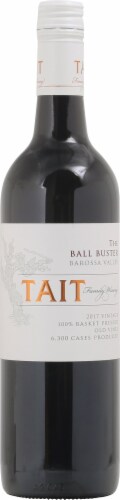 Tait The Ball Buster Shiraz Australian Red Wine Perspective: front