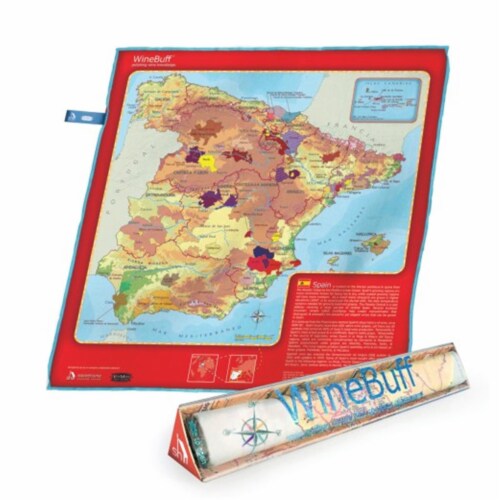 Soireehome Winebuff Spain Towel Perspective: front