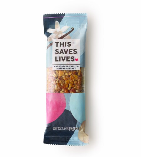 Starbucks Madagascar Vanilla Almond & Honey Fruit and Nut Bars Perspective: front