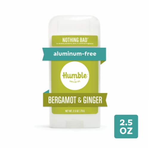 Humble Deodorant Stick Bergamot & Ginger Perspective: front