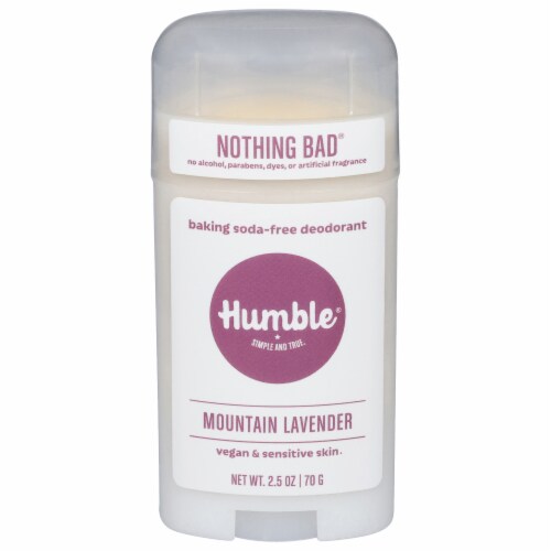 Humble Deodorant Stick Vegan Sensitive Skin Mountain Lavender Perspective: front