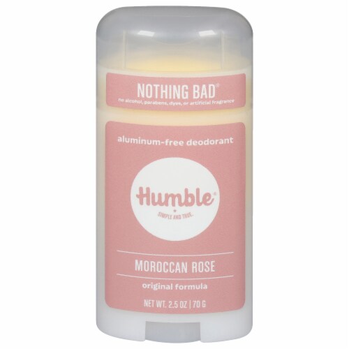 Humble® Brands Deodorant Stick Original Formula Aluminum Free Moroccan Rose Perspective: front