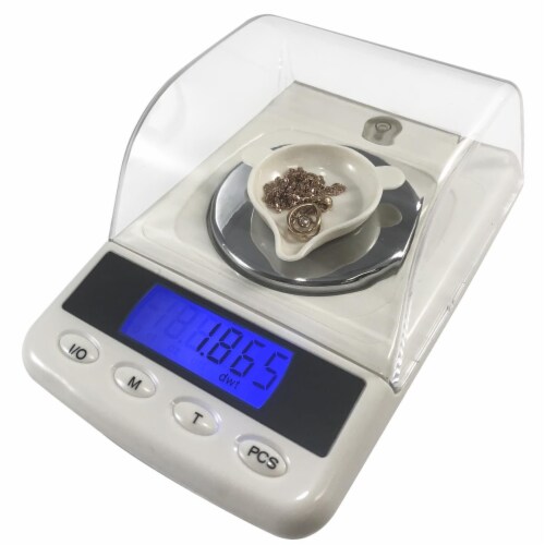 Optima Home Scales QU-53 Quartz Milligram Scale in Jewelry Box, White, 1 -  Smith's Food and Drug