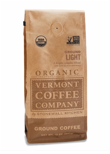 Vermont Coffee Company® Light Roast Ground Coffee Perspective: front