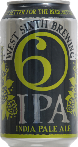West Sixth Brewing India Pale Ale IPA Craft Beer Perspective: front