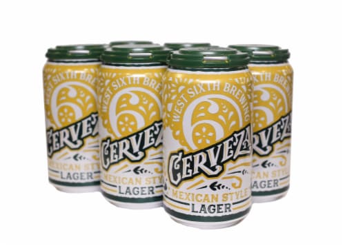 West Sixth Cerveza Mexican Style Lager Perspective: front