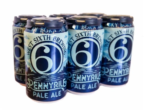 West Sixth Brewery Pennyrile Pale Ale Craft Beer Perspective: front