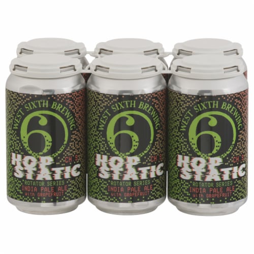 West Sixth Brewing Hop Static India Pale Ale Perspective: front