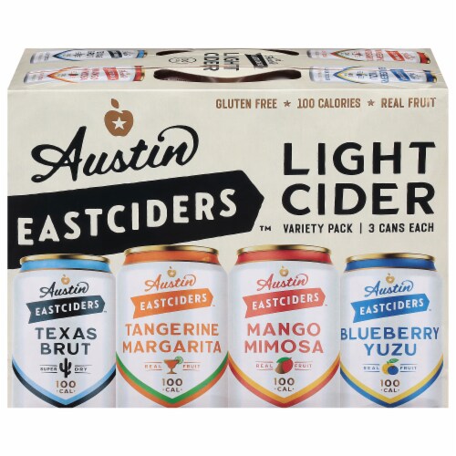 Austin Eastciders™ Light Cider Variety Pack Perspective: front