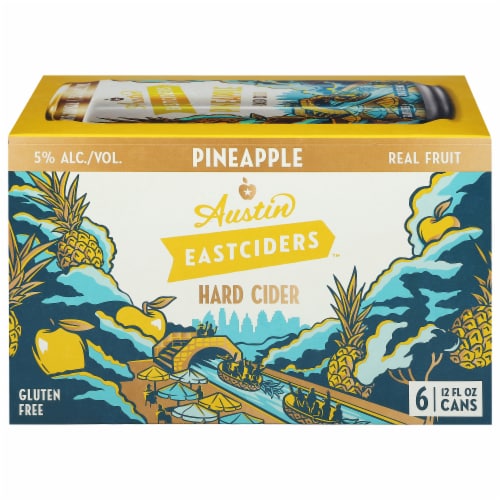 Austin Eastciders™ Pineapple Cider Perspective: front