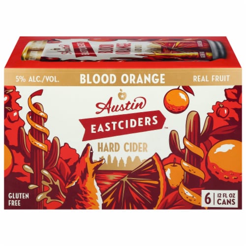 Austin Eastciders™  Blood Orange Cider Perspective: front