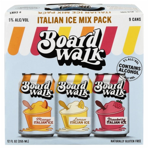 Boardwalk Italian Ice Mix Pack Perspective: front