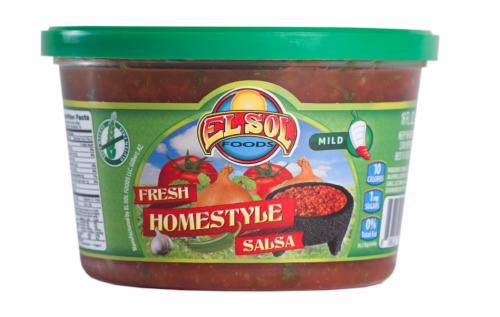 El Sol Mild Fresh Homestyle Salsa Perspective: front