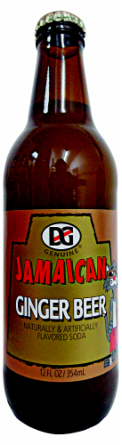 D&G Jamaican Ginger Beer Soda Perspective: front