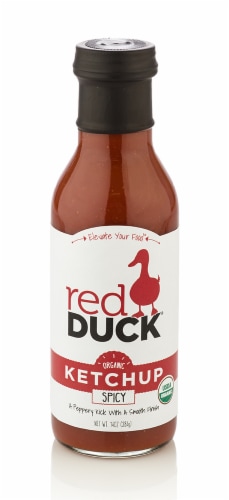 Red Duck Spicy Tomato Ketchup Perspective: front