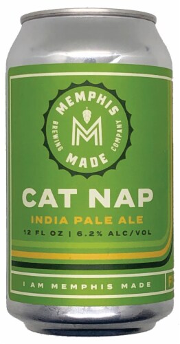 Memphis Cat Nap India Pale Ale Beer Perspective: front