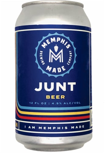 Memphis Junt Cream Ale Beer Perspective: front