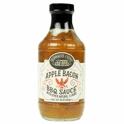 Brownwood Farms Sweet Apple Bacon BBQ Sauce Perspective: front