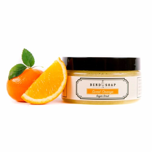 Bend Soap Company Sweet Orange Sugar Scrub Perspective: front