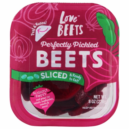 Love Beets™ Perfectly Pickled Sliced Beets Perspective: front