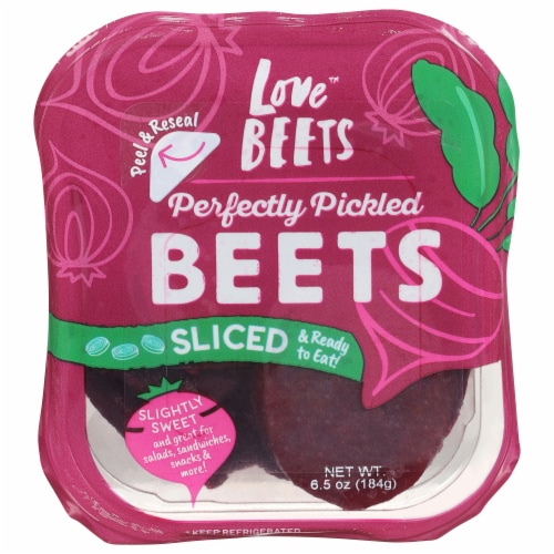 Love Beets™ Perfectly Pickled Sliced Beets Perspective: front