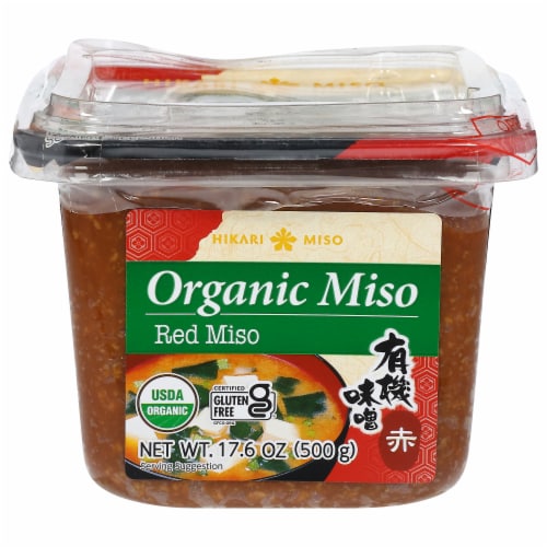 Hikari Organic Red Miso Perspective: front